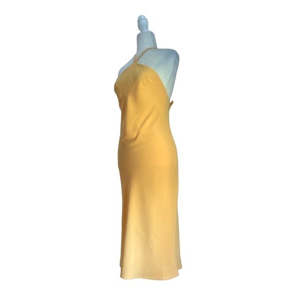 Amanda Uprichard x Revolve Melonie Dress in Citron NWOT - Picture 7 of 10